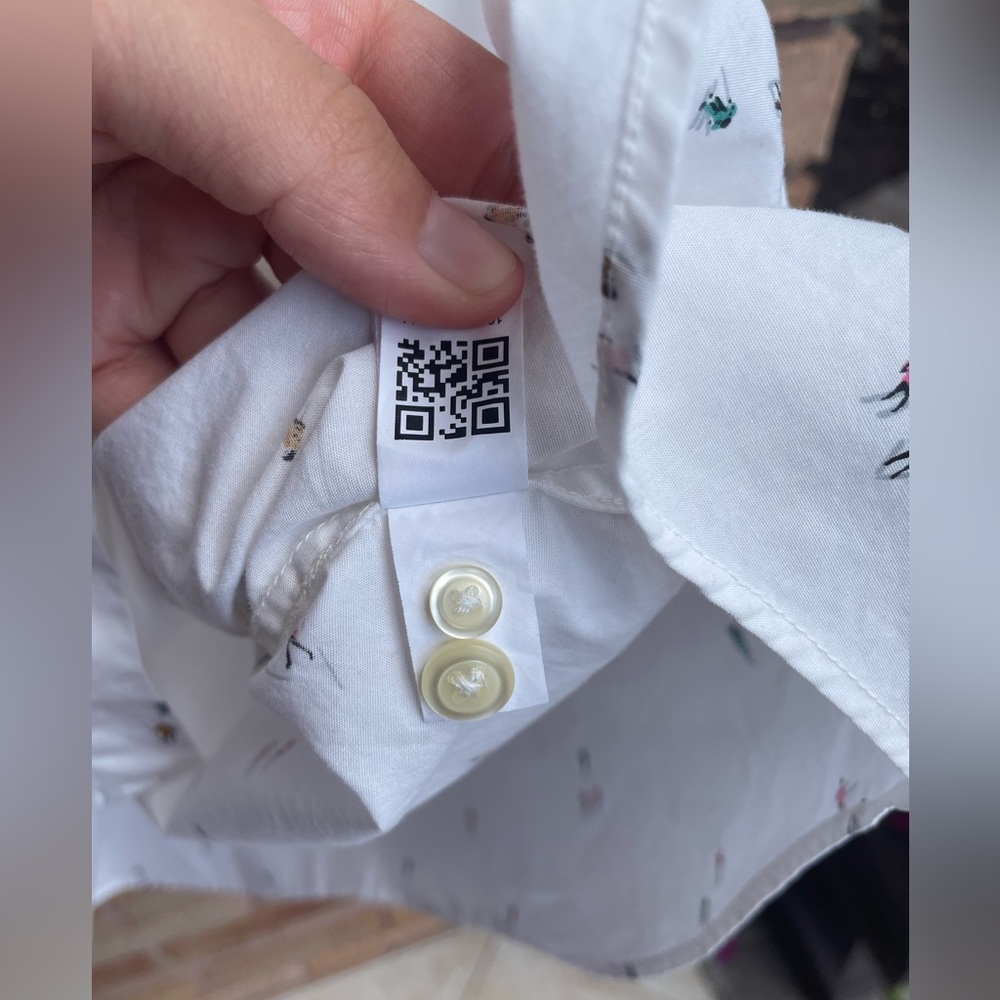⛷️BONOBOS Ski Theme 100% Cotton Shirt ⛷️ - Picture 12 of 13